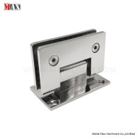 Stainless Steel 304 Commercial Residential Hardwares Accessories Wall Mount Glass Shower Door Hinge